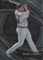 2020 Panini Select Base Set Miguel Cabrera #107 card