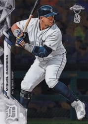 2020 Topps Chrome Ben Baller Edition Base Set Miguel Cabrera #6 card