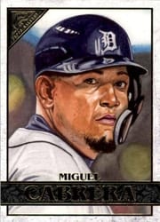 2020 Topps Gallery Base Set Miguel Cabrera #59 card