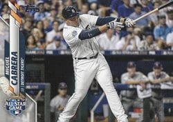 2020 Topps Update Base Set Miguel Cabrera #U-55 card