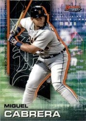 2021 Bowman's Best Base Set Miguel Cabrera #43 card