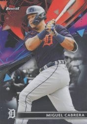 2021 Finest Base Set Miguel Cabrera #82 card