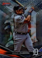 2022 Bowman's Best Base Set Miguel Cabrera #42 card
