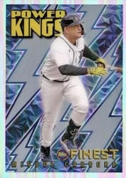 2022 Finest Flashbacks Power Kings Miguel Cabrera #PK-11 card