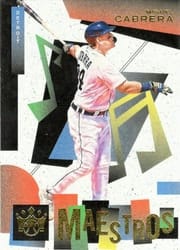2022 Panini Diamond Kings Maestros Miguel Cabrera #M-11 card