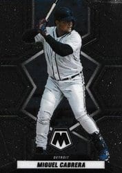 2022 Panini Mosaic Base Set Miguel Cabrera #183 card