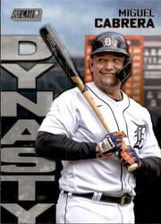 2022 Stadium Club Dynasty and Destiny Miguel Cabrera #6A card