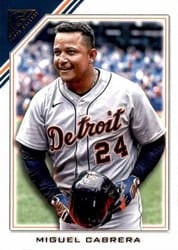 2022 Topps Gallery Base Set Miguel Cabrera #91 card