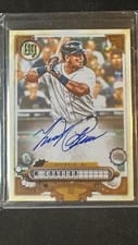 2022 Topps Gypsy Queen Autographs Miguel Cabrera #GQA-MC card