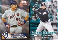 2022 Topps Welcome to the Show Autographs Miguel Cabrera #WTTS-28 card