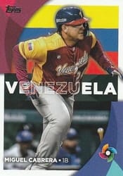 2023 Topps 2023 World Baseball Classic Stars Miguel Cabrera #WBC-17 card