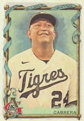 2023 Topps Allen & Ginter Base Set Miguel Cabrera #139 card