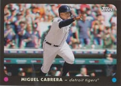 2023 Topps Archives 1954 Tarzan 3D Miguel Cabrera #TZ3D-8 card
