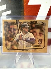 2023 Topps Heavy Lumber Miguel Cabrera #HL-20 card