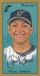 2025 Topps T205 Base Set Miguel Cabrera card