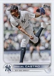 2022 Topps Update Base Set Miguel Castro #US145 card