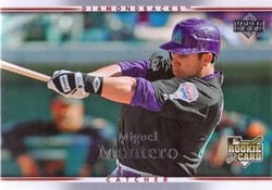 2007 Upper Deck Base Set Miguel Montero #2 card