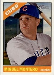 2015 Topps Heritage Base Set Miguel Montero #104 card