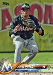 2018 Topps Base Set Miguel Rojas #362 card