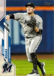 2020 Topps Base Set Miguel Rojas #453 card