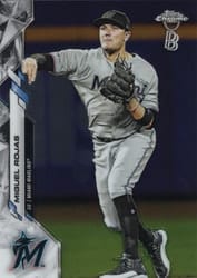 2020 Topps Chrome Ben Baller Edition Base Set Miguel Rojas #105 card