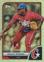 2023 Topps World Baseball Classic Base Set Miguel Romero #12 card