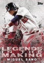 2018 Topps Legends in the Making (Series One) Miguel Sano #LTM-MS card