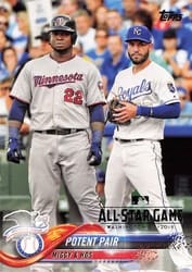 2018 Topps MLB All-Star Game Medallions Miguel Sano #ASTM-MSA card