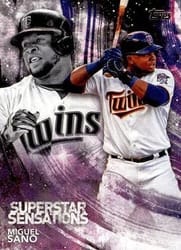 2018 Topps Superstar Sensations Miguel Sano #SSS-13 card