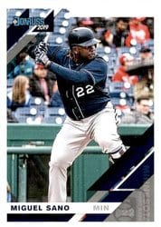 2019 Donruss Base Set Miguel Sano #127 card