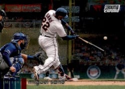 2020 Stadium Club Chrome Base Set Miguel Sano #127 card