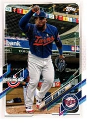 2021 Topps Opening Day Base Set Miguel Sano #169 card