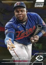 2022 Stadium Club Chrome Base Set Miguel Sano #241 card