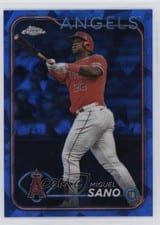 2024 Topps Chrome Update Sapphire Edition Base Set Miguel Sano #USCS292 card