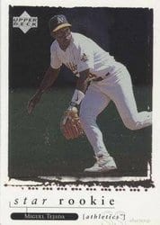 1998 Upper Deck Base Set Miguel Tejada #275 card