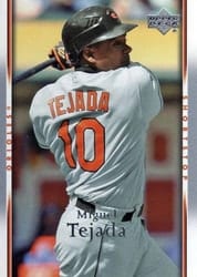 2007 Upper Deck Base Set Miguel Tejada #52 card