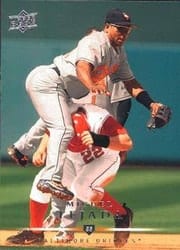 2008 Upper Deck Base Set Miguel Tejada #177 card