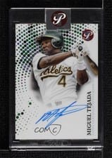 2022 Topps Pristine Autographs Miguel Tejada #PA-ME card