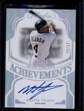 2025 Panini Flawless Flawless Achievements Signatures Miguel Tejada #1 card