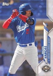 2020 Topps Pro Debut Base Set Miguel Vargas #PD-98 card