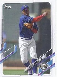 2021 Topps Pro Debut Base Set Miguel Vargas #PD-23 card