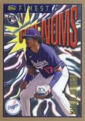 2023 Finest Flashbacks Base Set Miguel Vargas #71 card