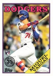 2023 Topps 1988 Topps Baseball (Series 2) Miguel Vargas #2T88-33 card