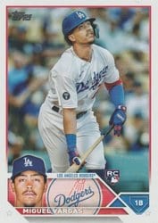 2023 Topps Base Set Miguel Vargas #163 card