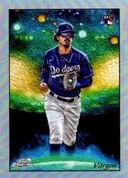 2023 Topps Cosmic Chrome Stars in the Night Miguel Vargas #STN-24 card