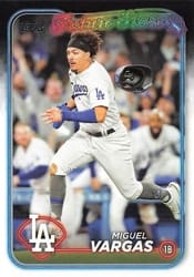 2024 Topps Base Set Miguel Vargas #541 card
