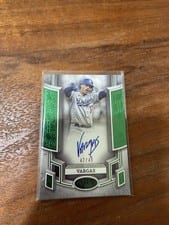 2024 Topps Tier One Break Out Autographs Miguel Vargas #BOA-MVA card