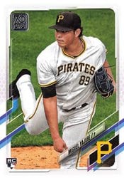 2021 Topps Base Set Miguel Yajure #612 card
