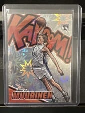 2025-26 Panini Signature Series Kaboom Miikka Muurinen #8 card