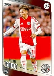 2025-26 Topps UEFA Club Competitions Base Set Mika Godts #151 card